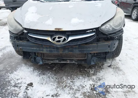 2013 Hyundai Elantra Gls из США, поврежденный, VIN KMHDH4AE5DU759846